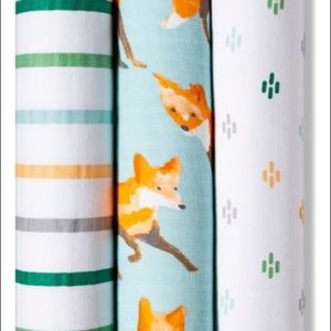 Little Unicorn Swaddle set of 3